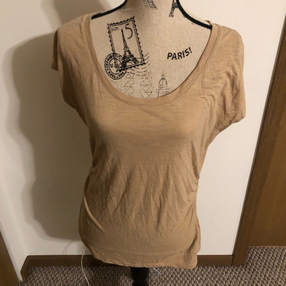Tan t shirt